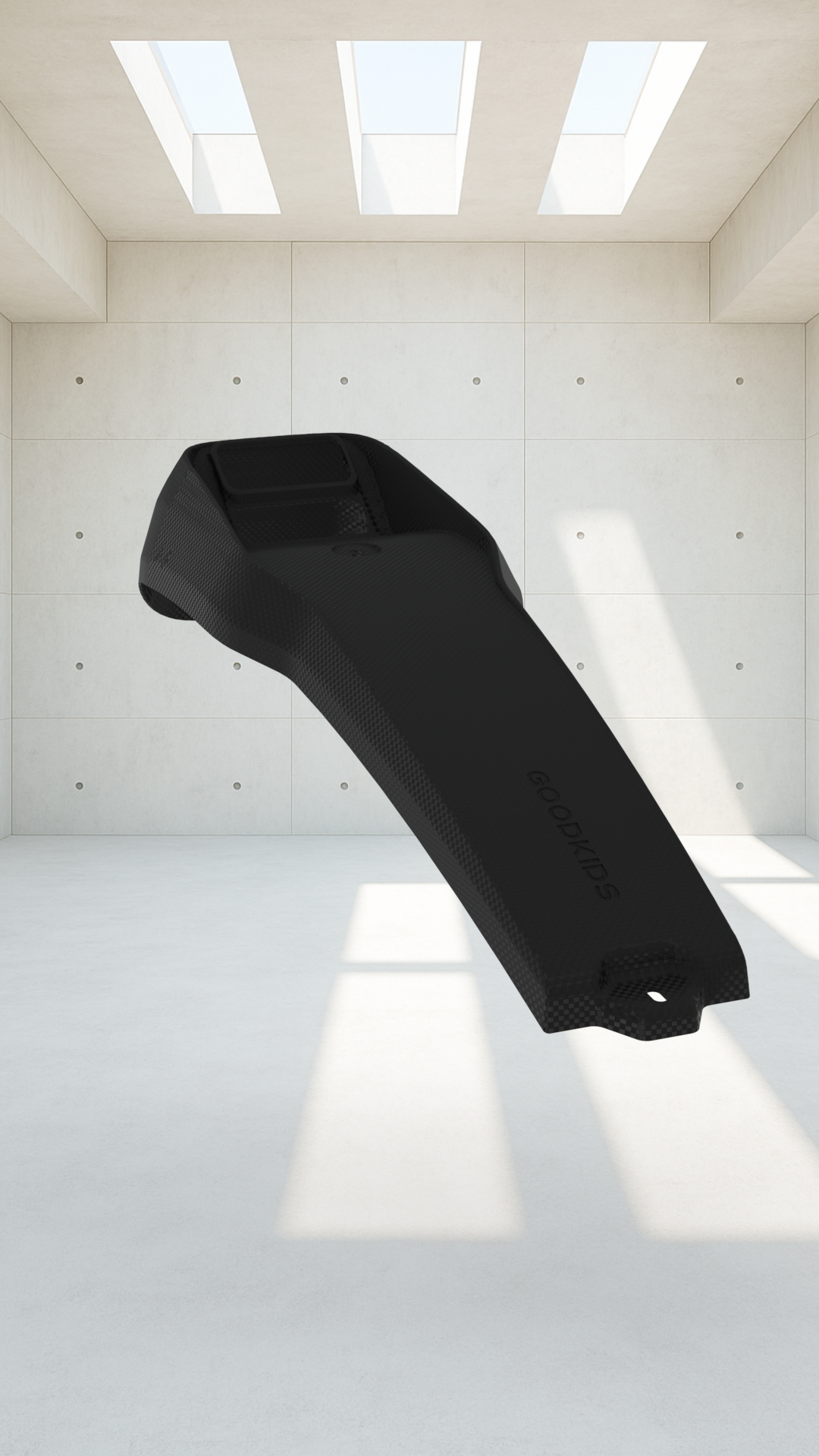 Console centrale carbonne