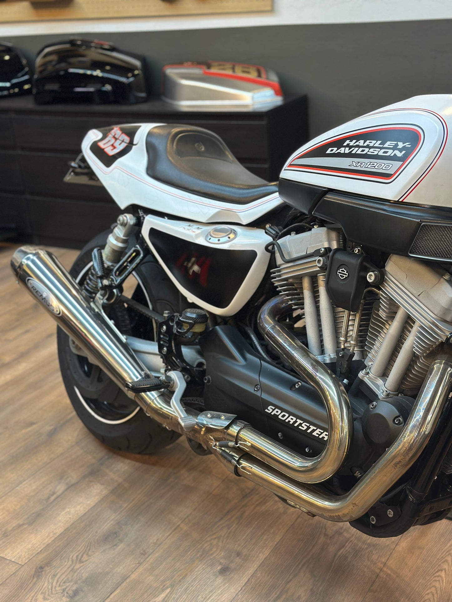 HARLEY DAVIDSON - XR1200 - White Edition